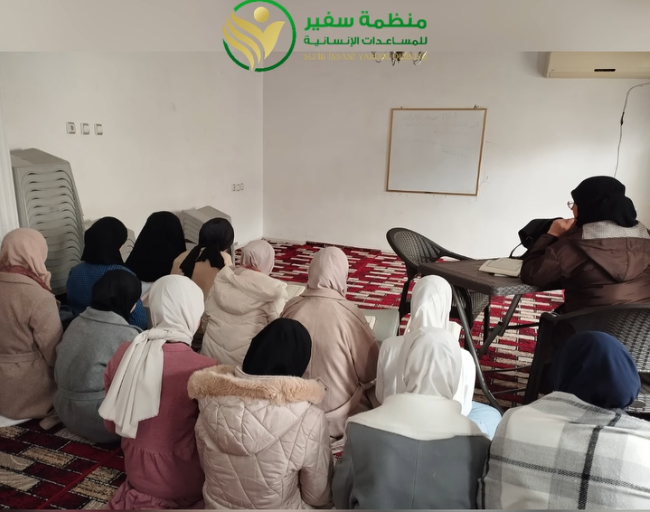 جانب من حلقات التحفيظ في فرع غازي عنتاب