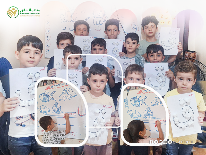 First Steps into Arabic: Children in Kahramanmaraş Begin Their Journey with the Alphabet