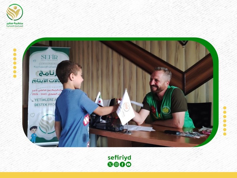 Distributing orphan sponsorships inside Syria